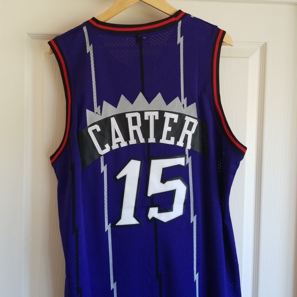 VINCE CARTER TORONTO RAPTORS THROWBACK JERSEY - Picture 3 of 7